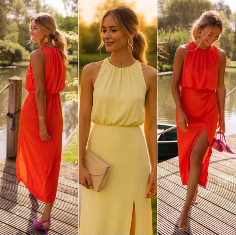 Stilvolles Sommerkleid