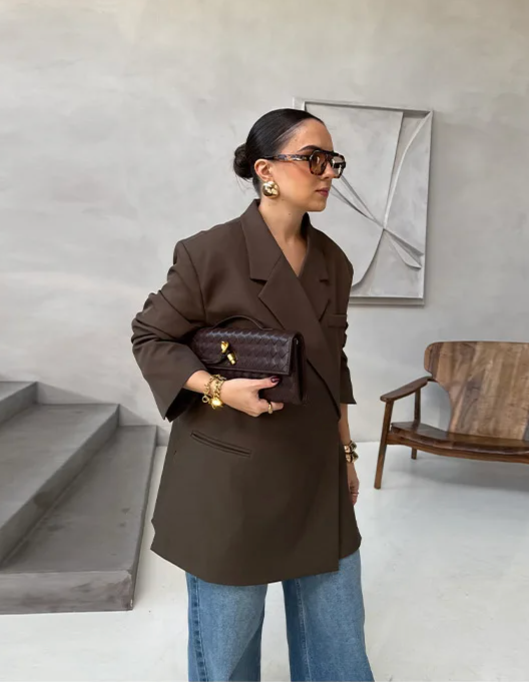 Damen Blazer Mantel