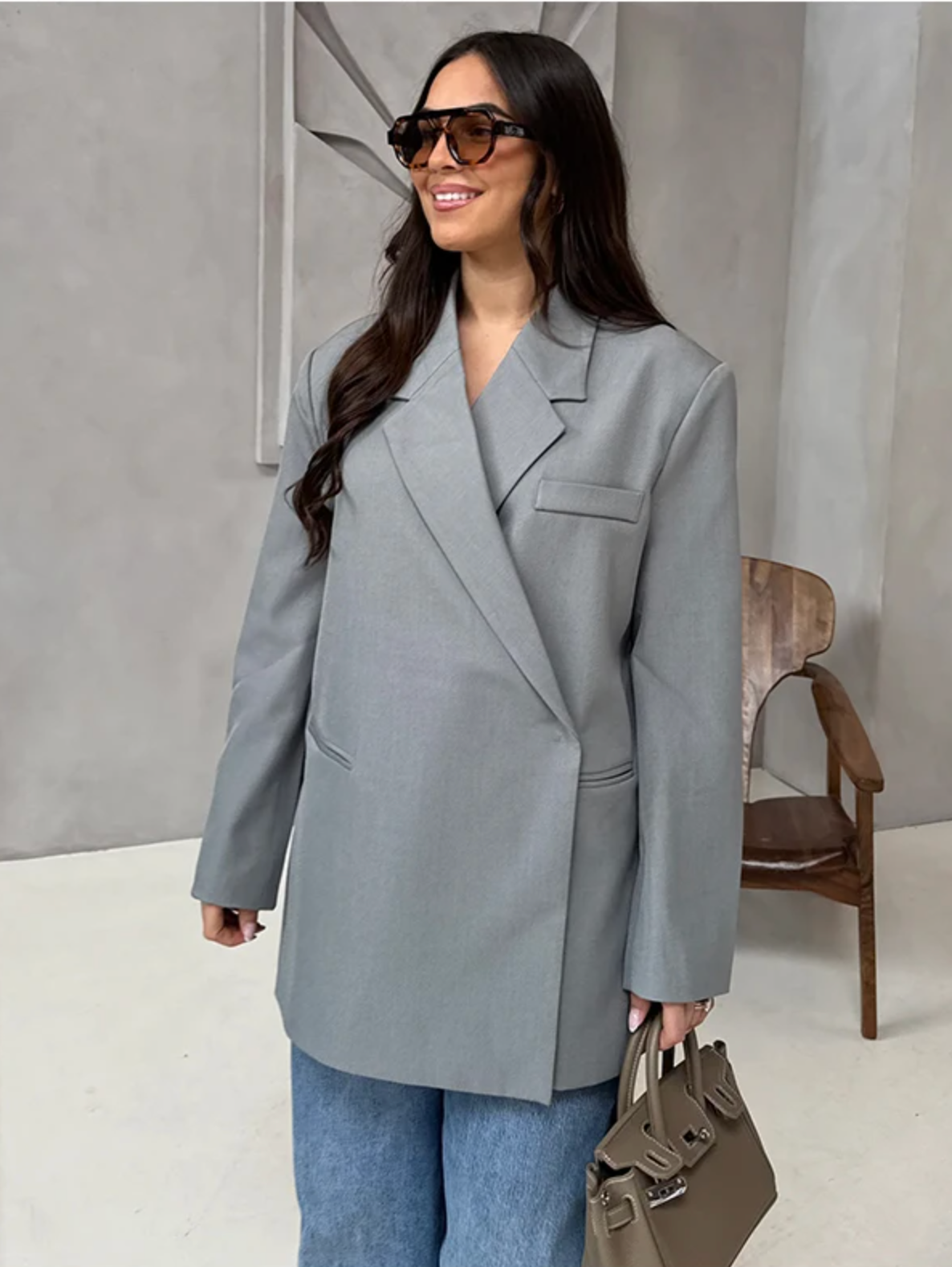 Damen Blazer Mantel
