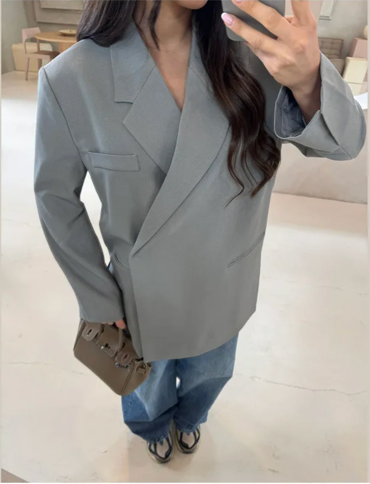 Damen Blazer Mantel