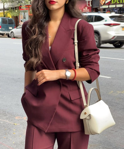 Damen-Set mit Reversjacke und Hose